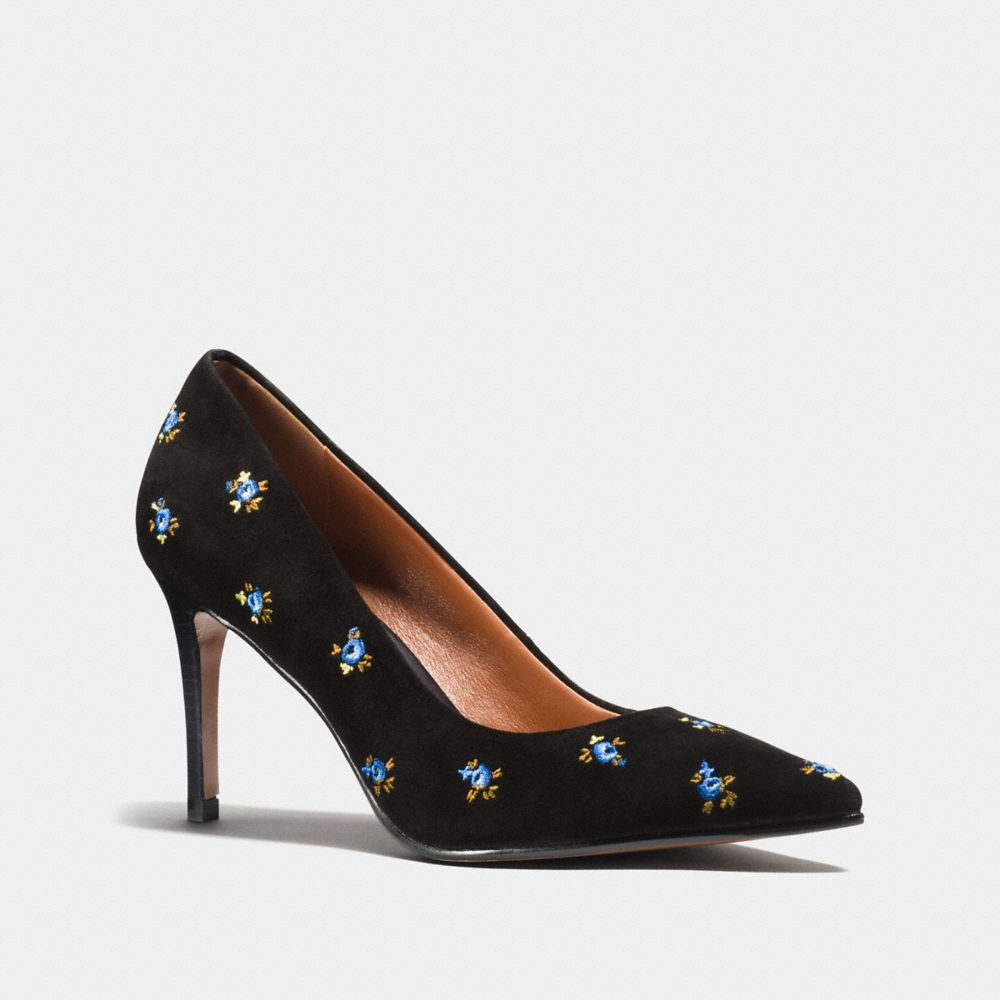 COACH Prairie Suede Pump