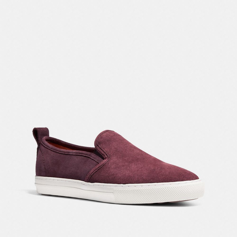 coach oxblood shoes
