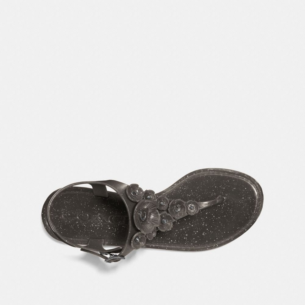coach jelly sandals