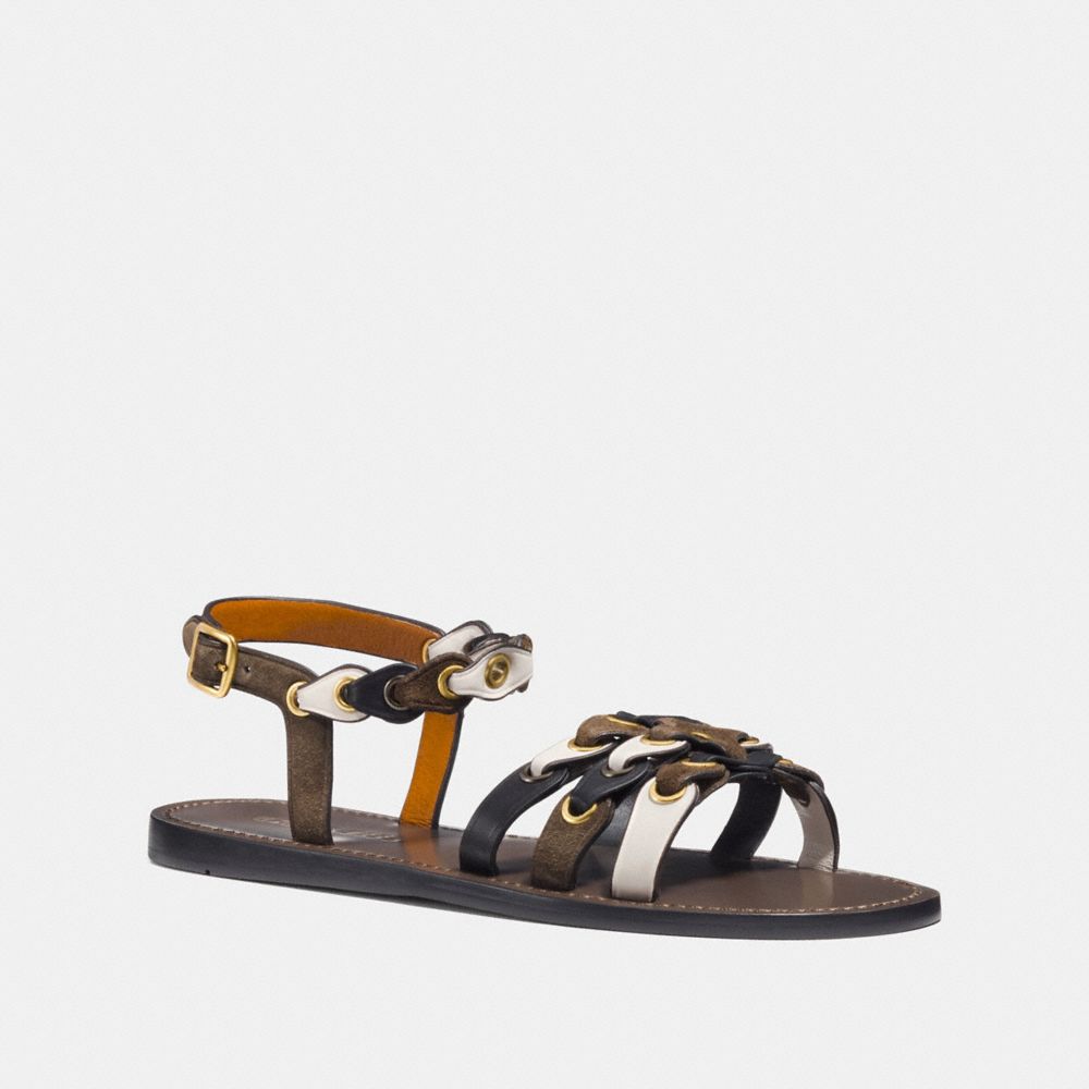 coach link sandals