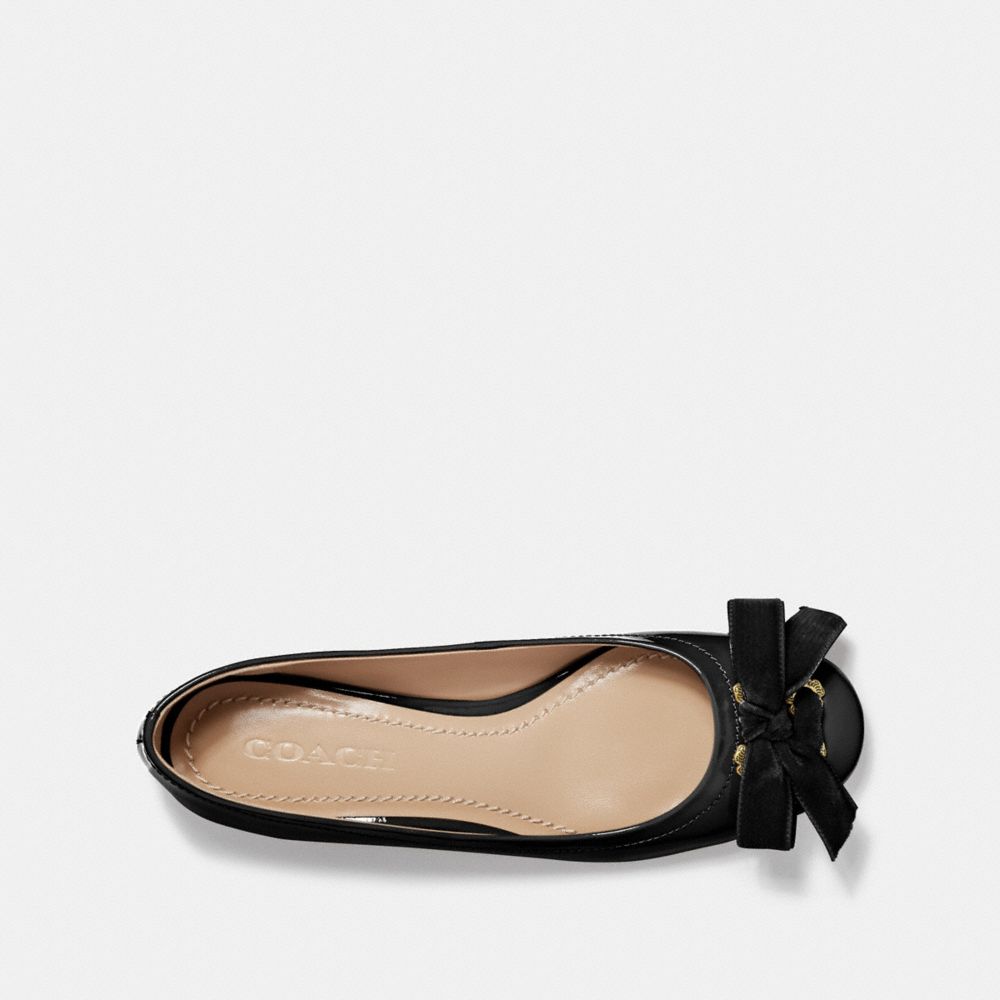 Coach Lia Ballerina Schwarz SALE F&uuml;r Sie Schuhe Alternative Ansicht 2