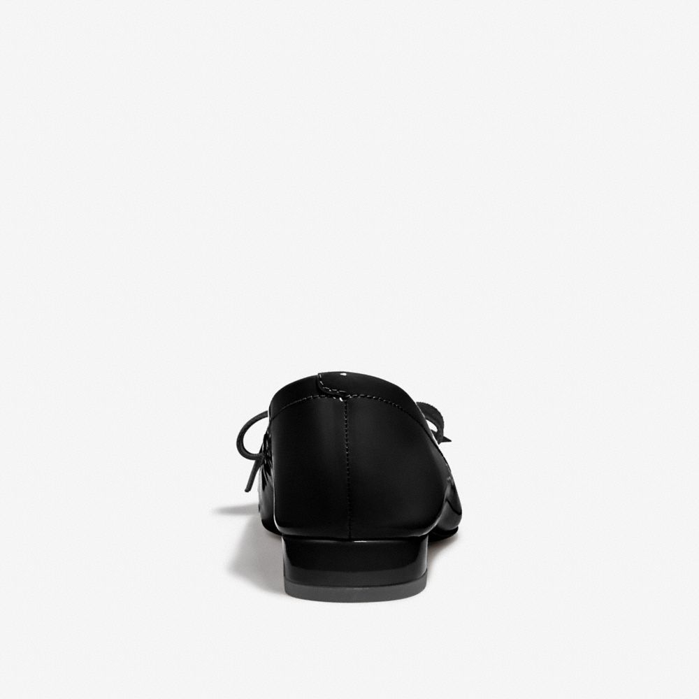 Coach Lia Ballerina Schwarz SALE F&uuml;r Sie Schuhe Alternative Ansicht 3