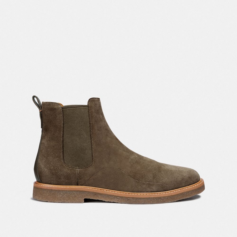 coach suede boots