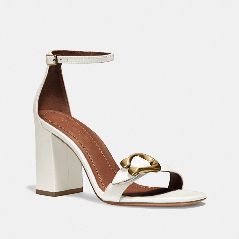 coach signature sandals