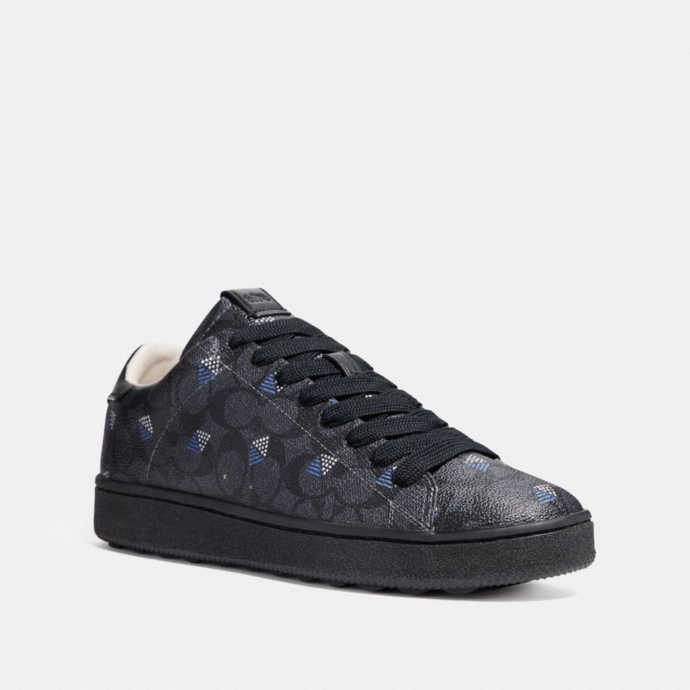 coach blue sneakers