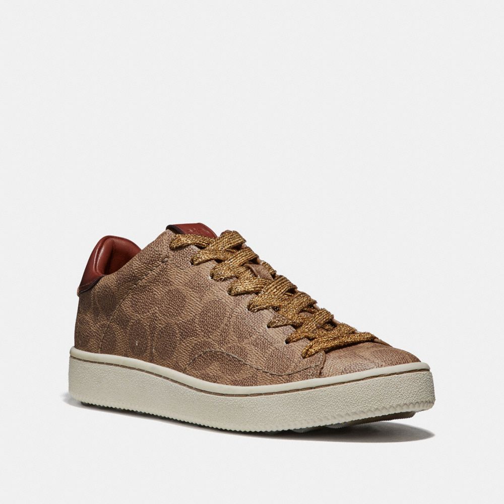 coach canvas sneakers