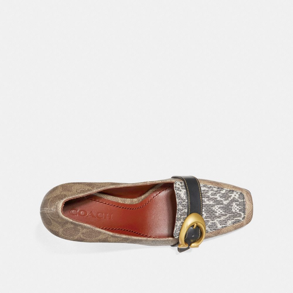 coach jade signature loafers