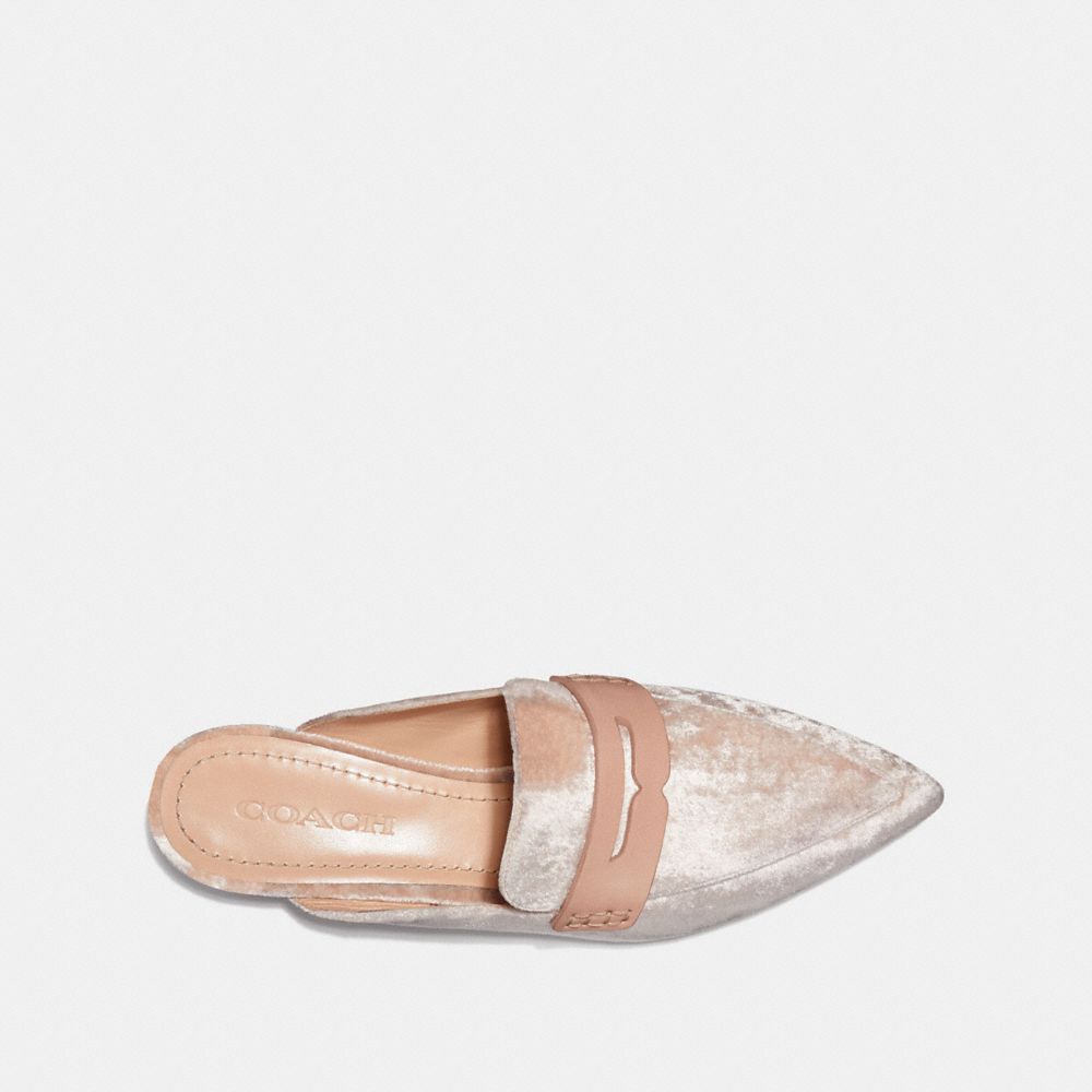 coach nova loafer slide