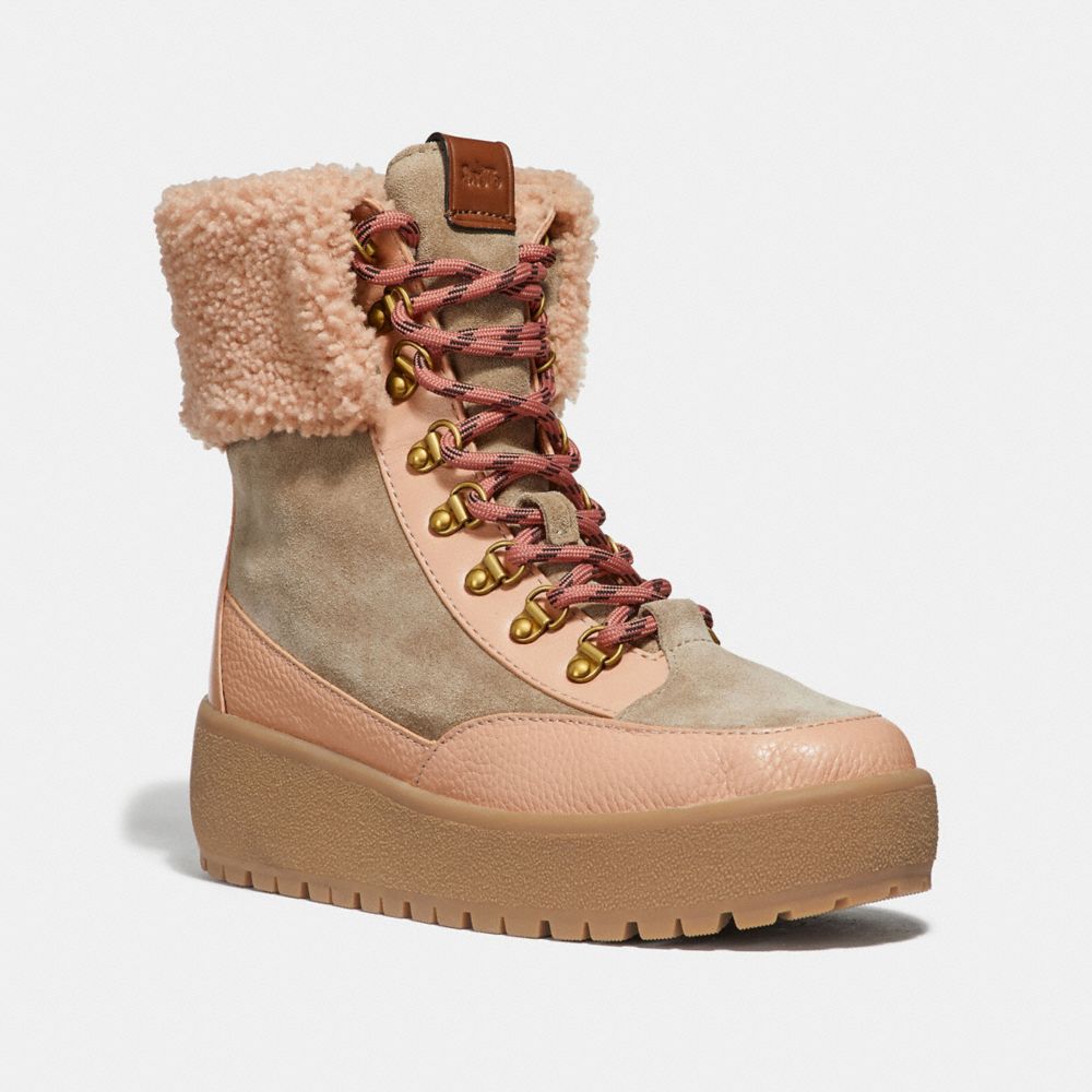 coach suede boots