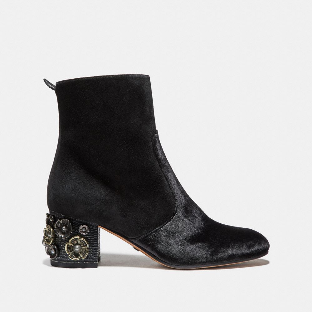 coach juliet ankle bootie