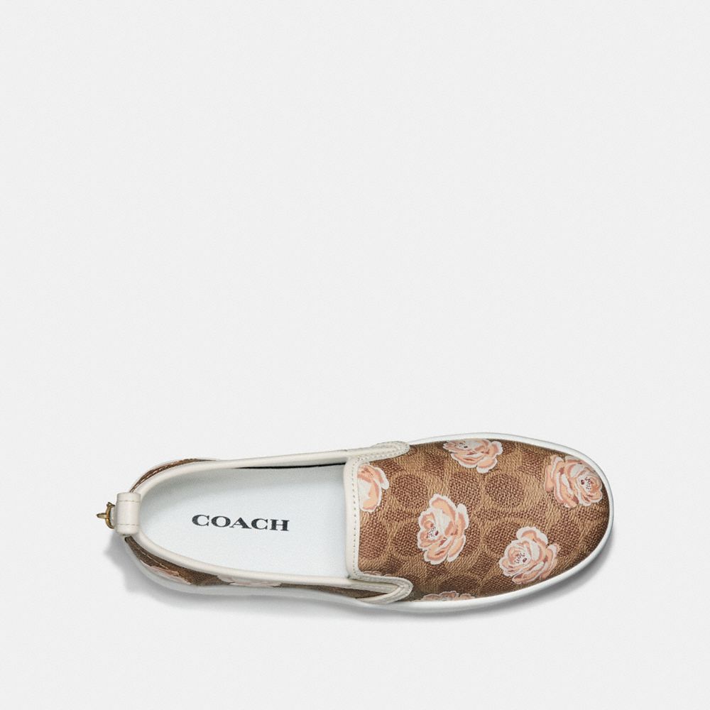 coach floral shoes