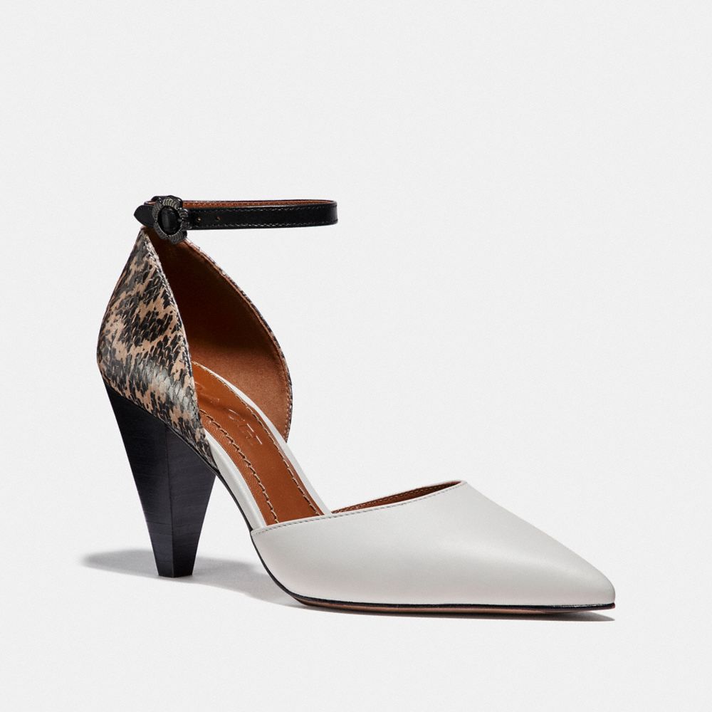 coach pumps with studs