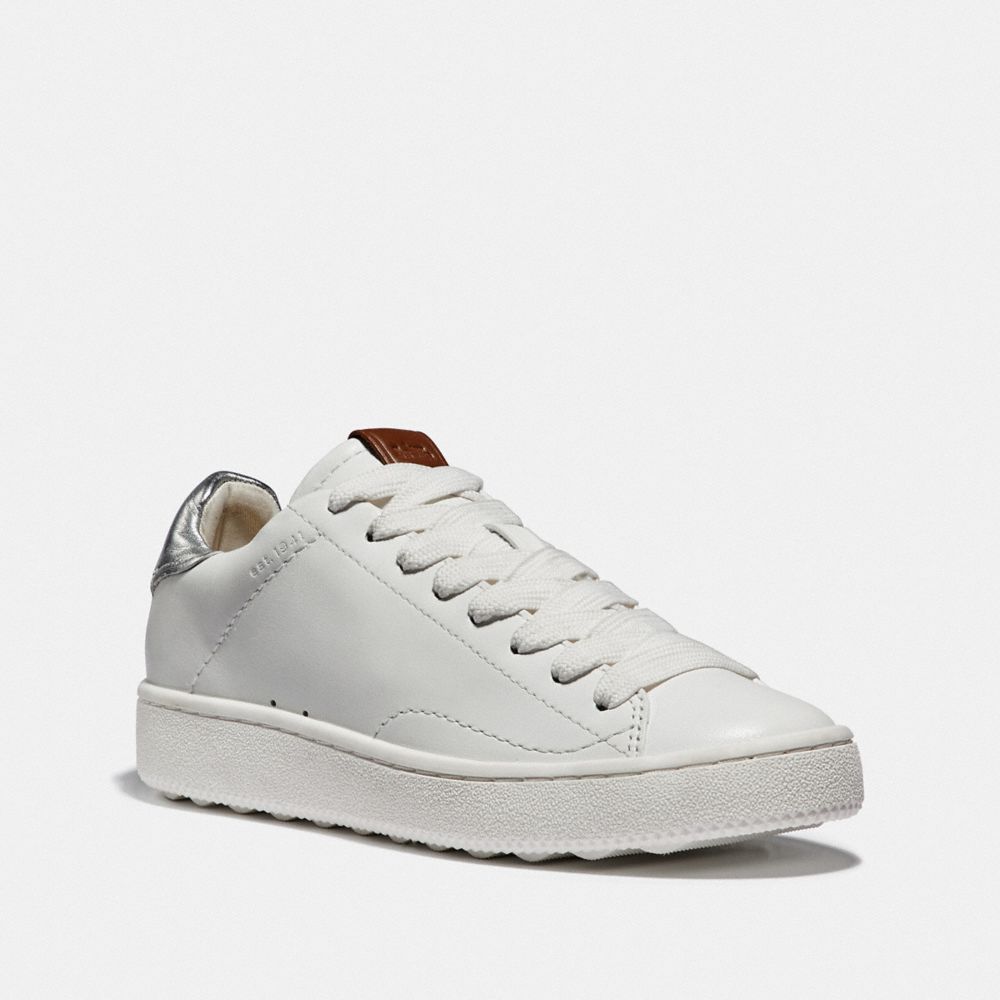 carvela trainers rose gold
