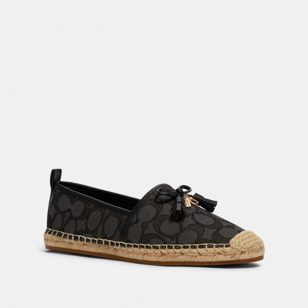 coach leather espadrilles