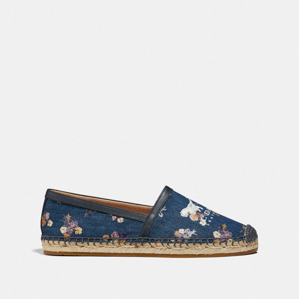 coach espadrilles blue