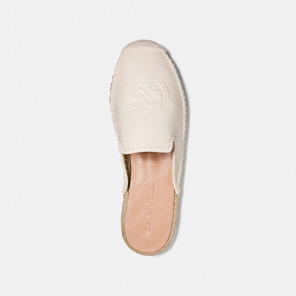 coach cali espadrille slide