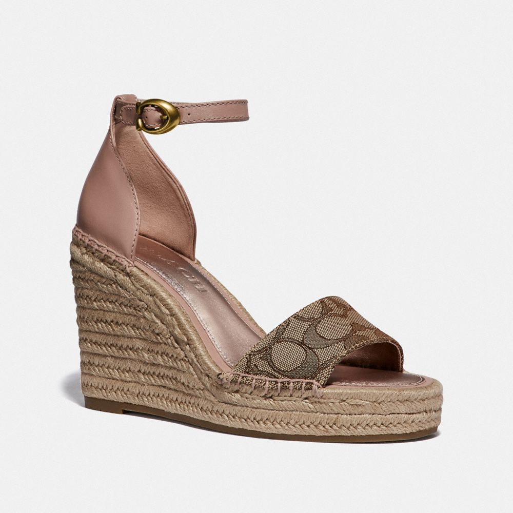 coach espadrilles wedge