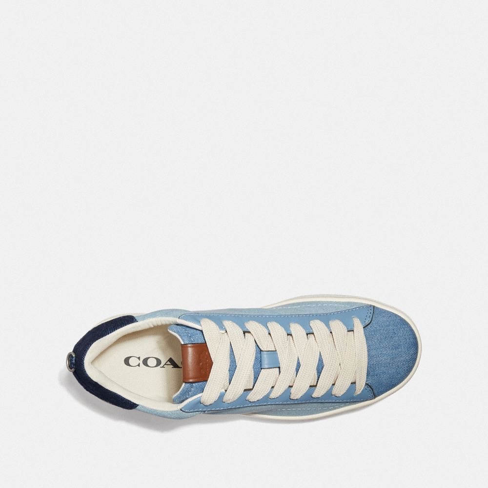 coach denim sneakers