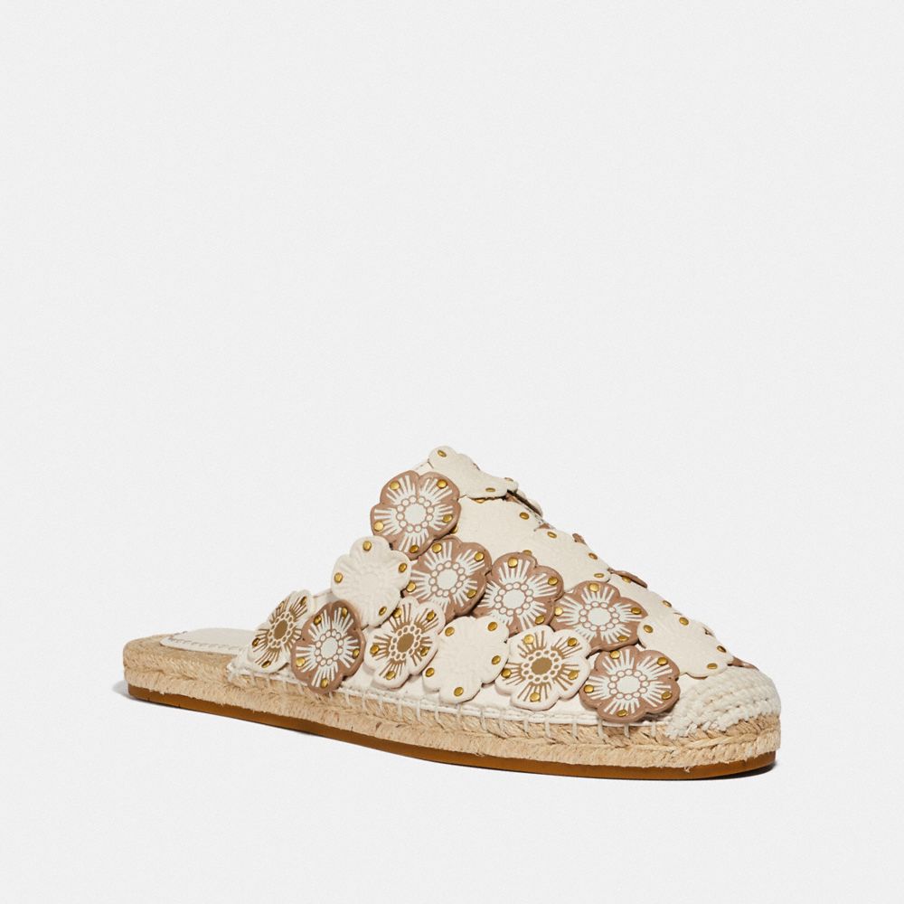 coach cali espadrille slide