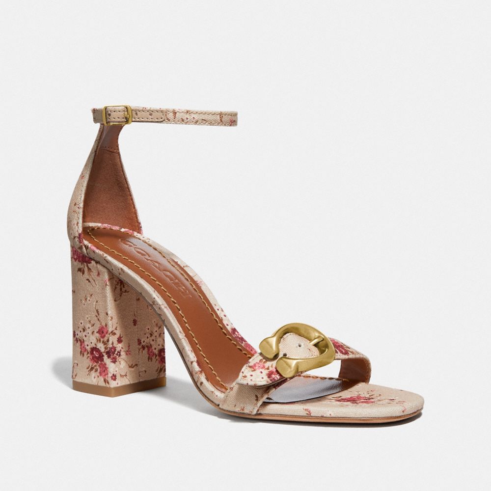 coach floral shoes