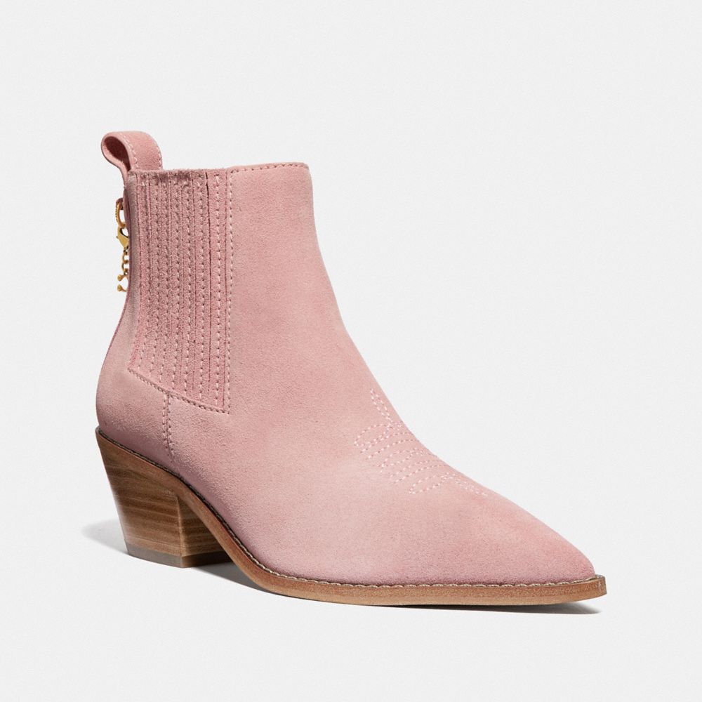 pink coach boots