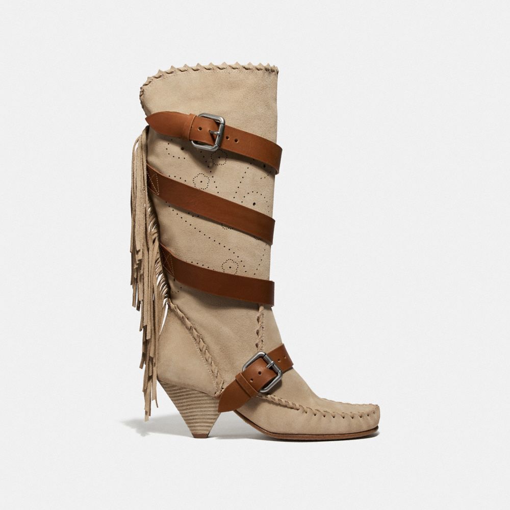 coach fringe boot