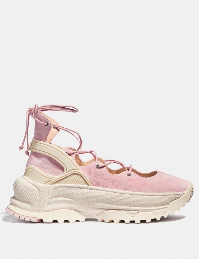 Coach Lace Up Ballerina Sneaker Blossom DEFAULT_CATEGORY Alternate View 1