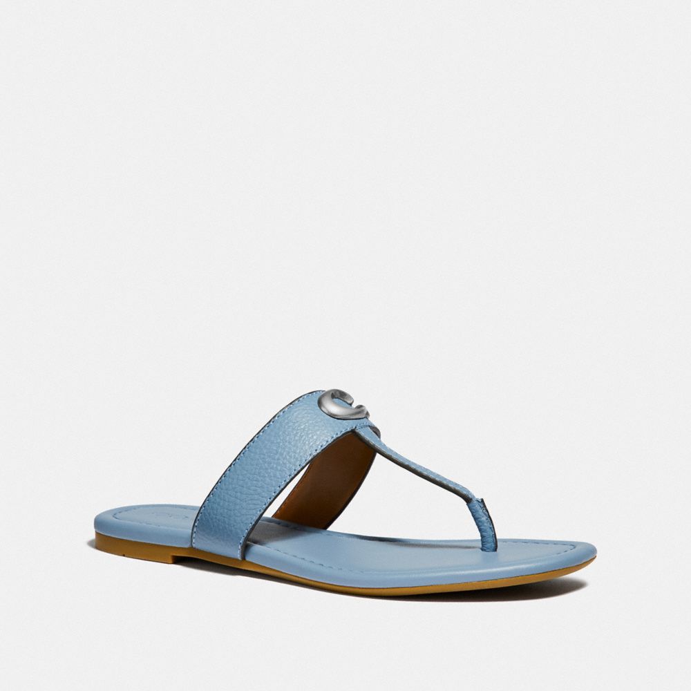 jessie buckle thong sandals