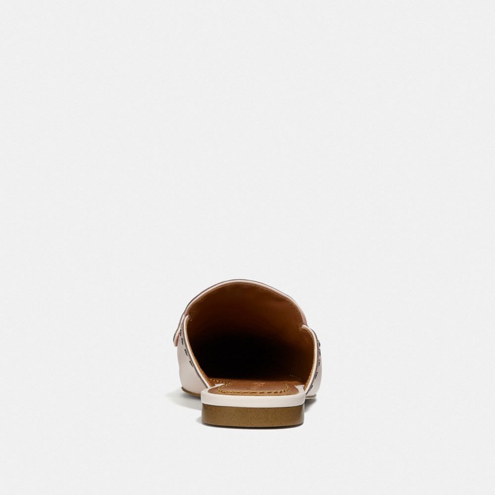 coach faye loafer slide