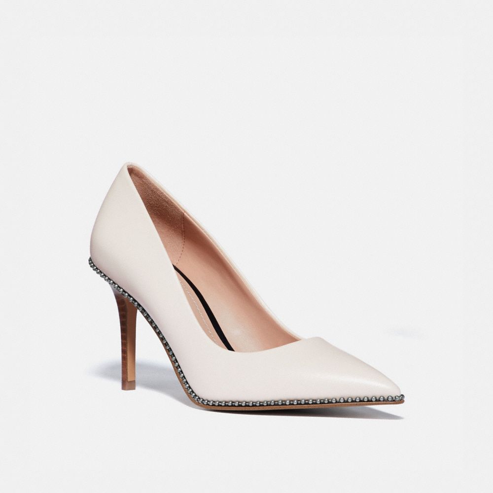 Coach Waverly Pumps In White