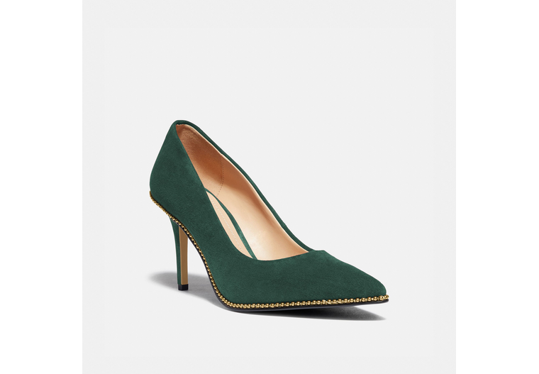 Coach Waverly Pumps In Green