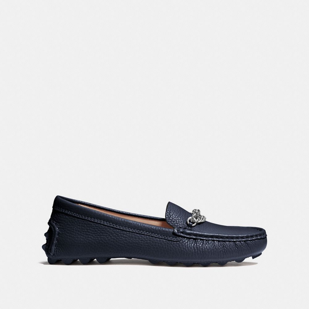 coach crosby driver flats