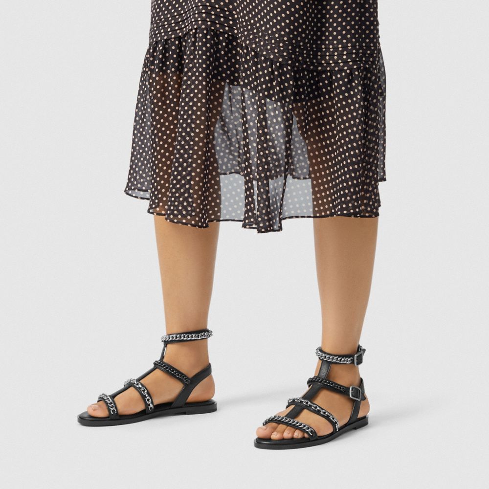 coach gladiator sandals