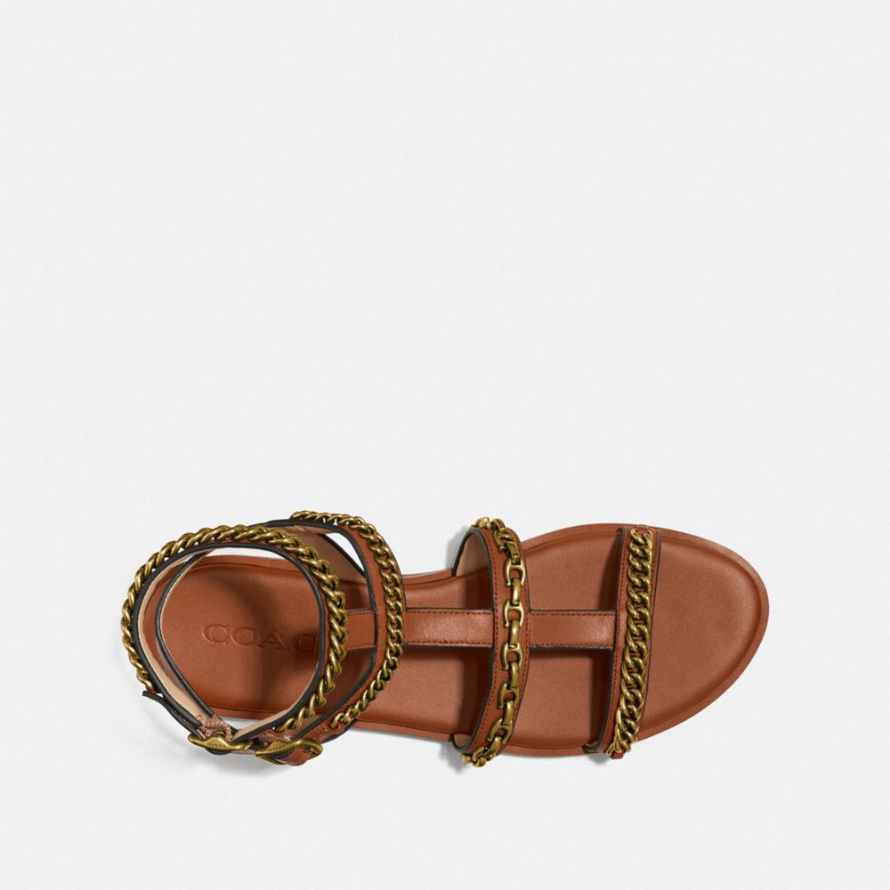 coach gladiator sandals