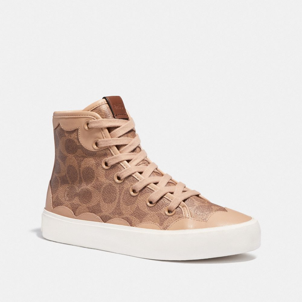 coach high top shoes