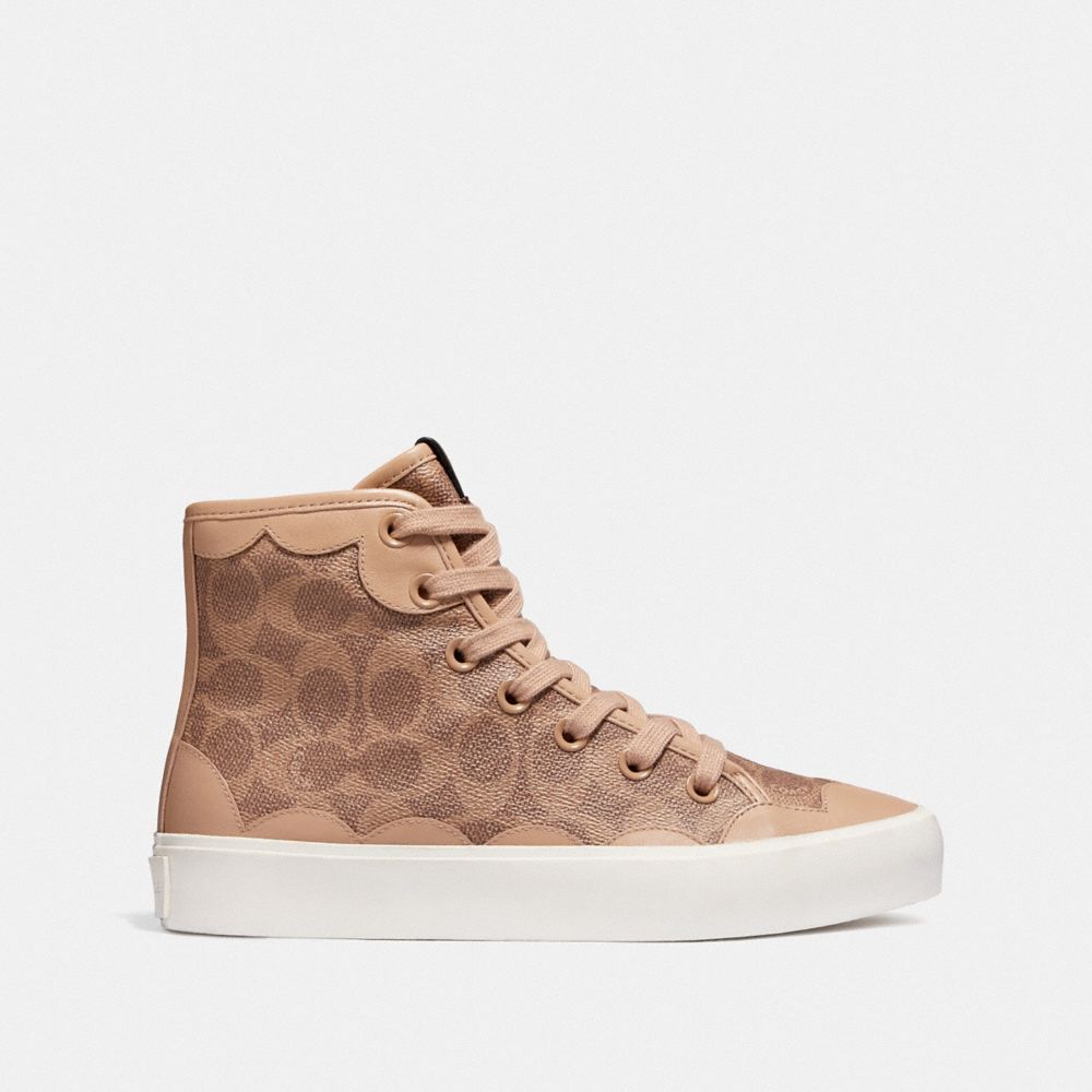 coach high top sneakers