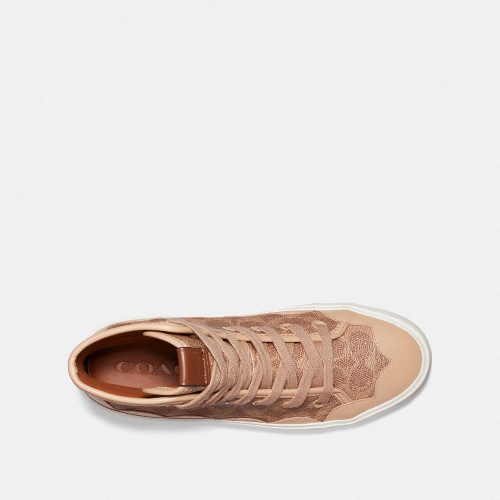 coach high top sneakers