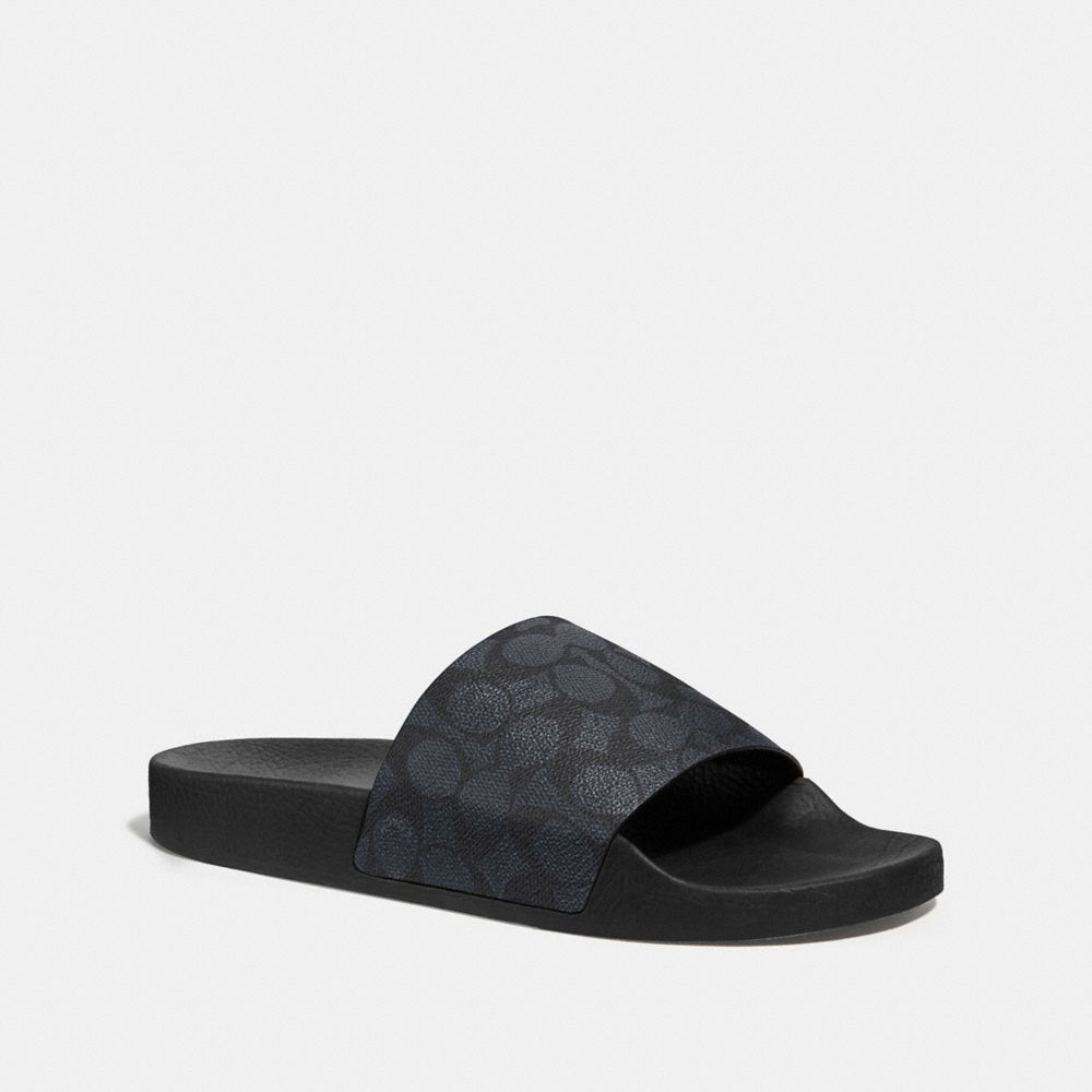 black slides men