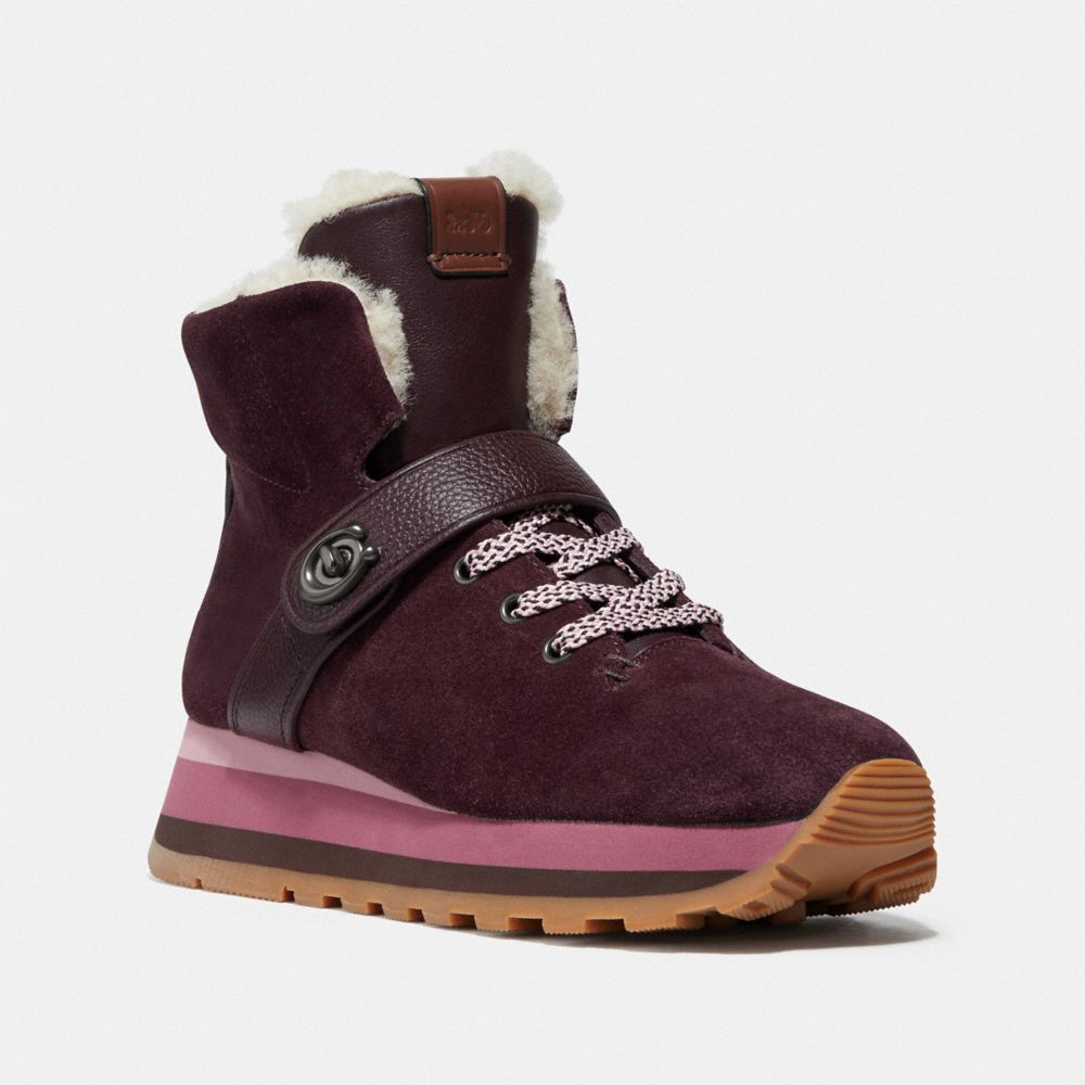 coach oxblood shoes