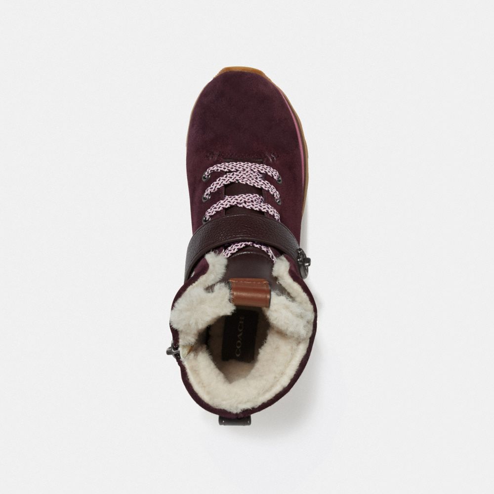 coach oxblood shoes