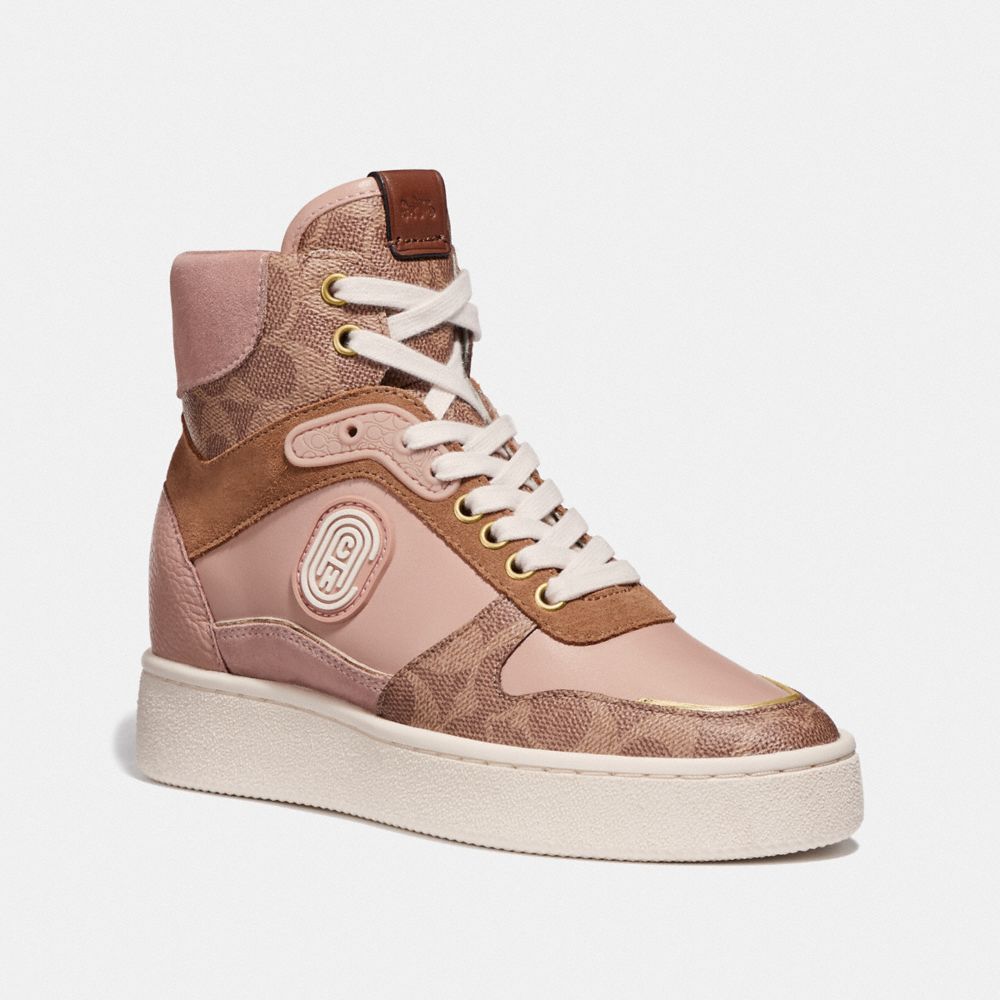 coach high top sneakers