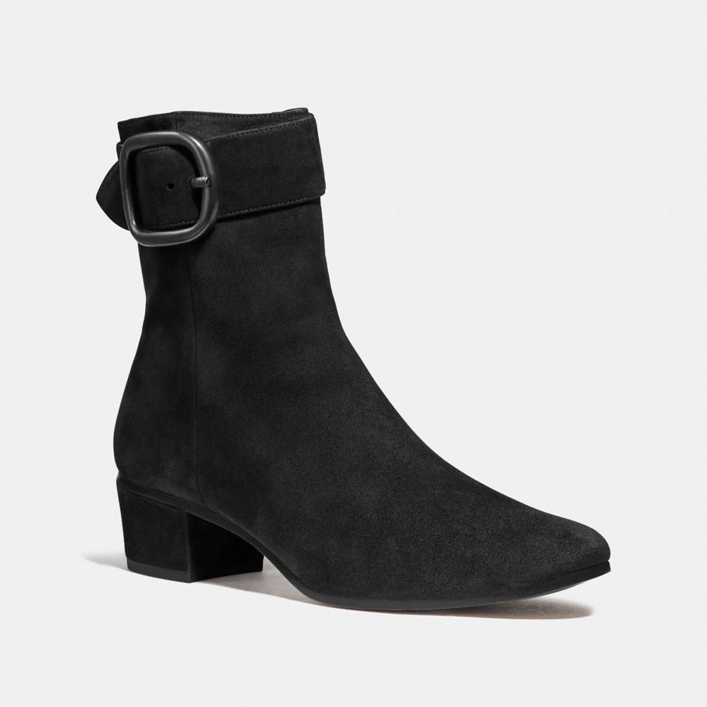 cassandra buckle strap bootie