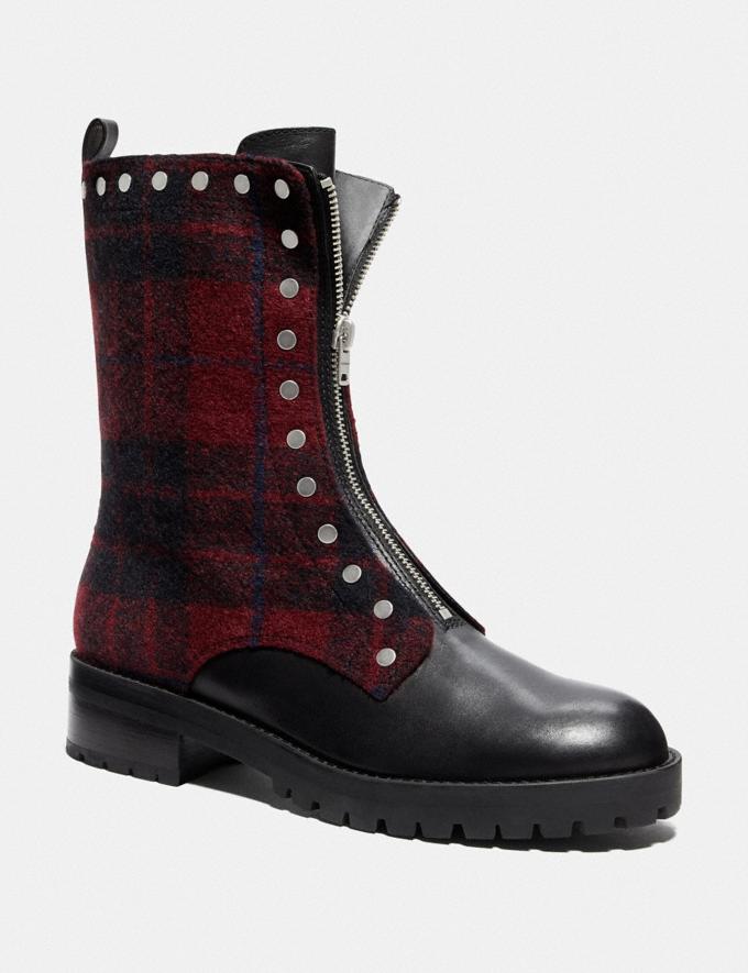 COACH: Laura Combat Bootie Brand New Size 7 COACH Boots Brand New