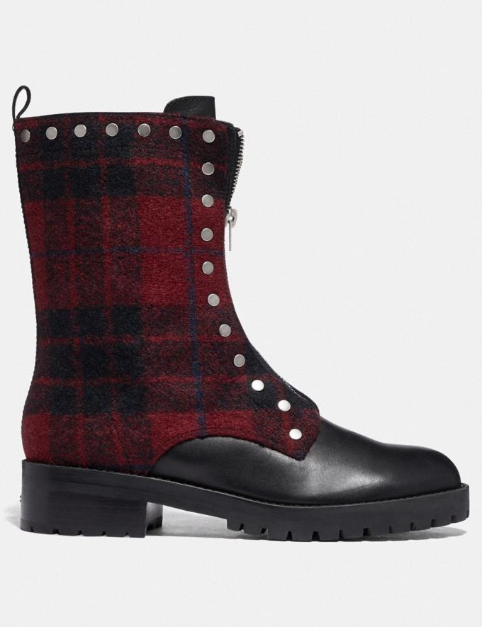COACH: Laura Combat Bootie Brand New Size 7 COACH Boots Brand New