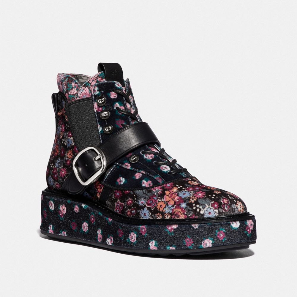 coach floral boots