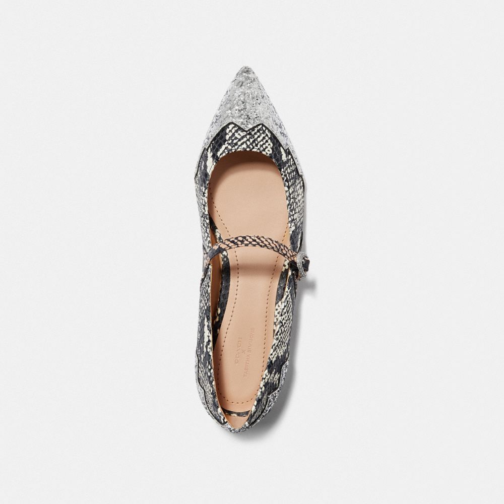 coach tabitha flats