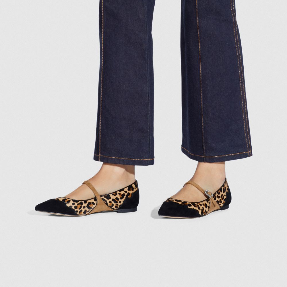 coach tabitha flats