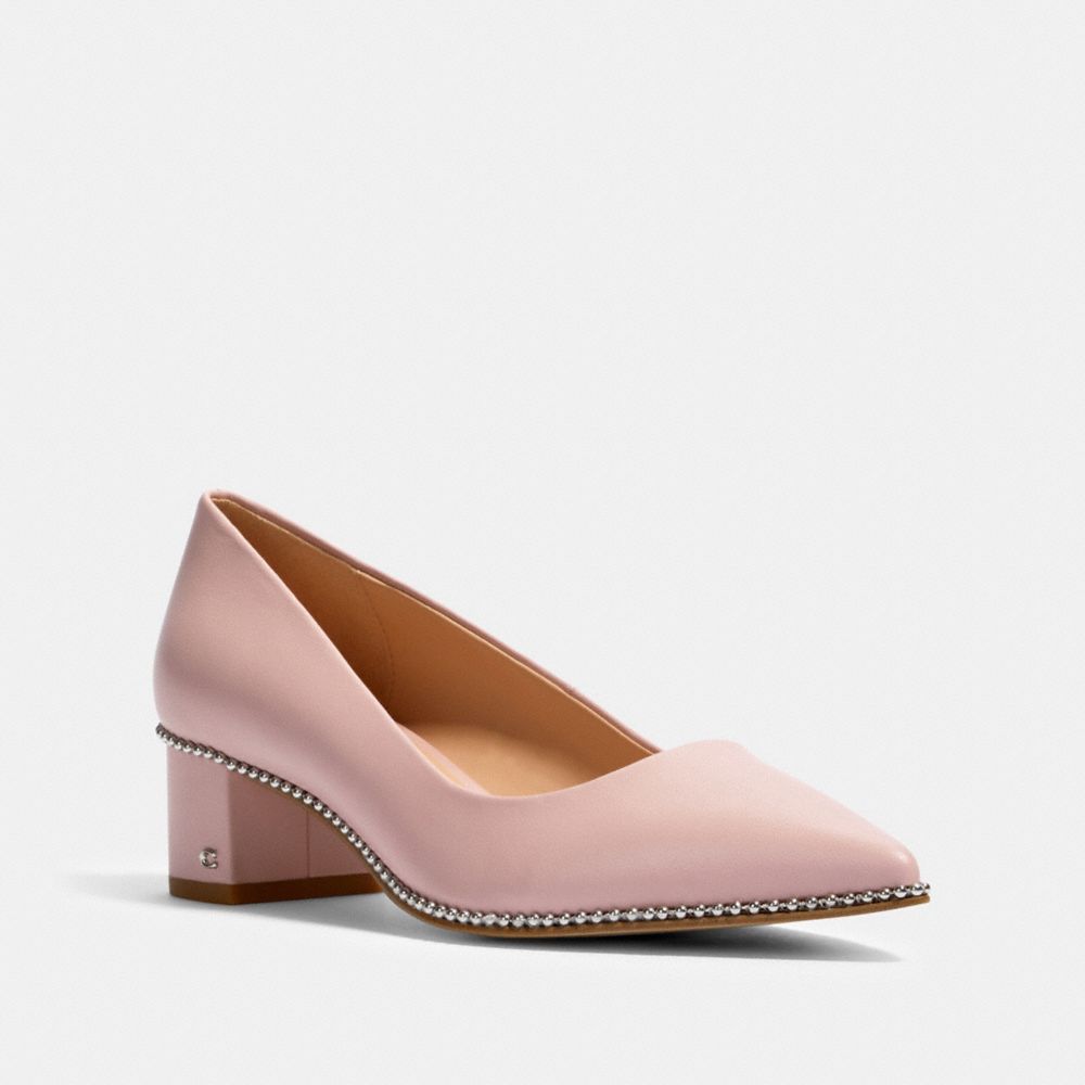 coach wedge pump