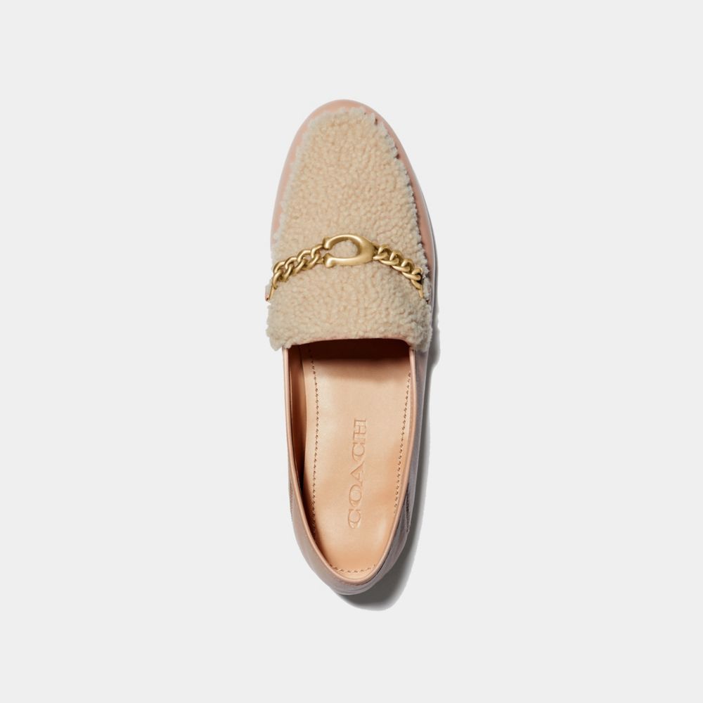 coach loafers womens