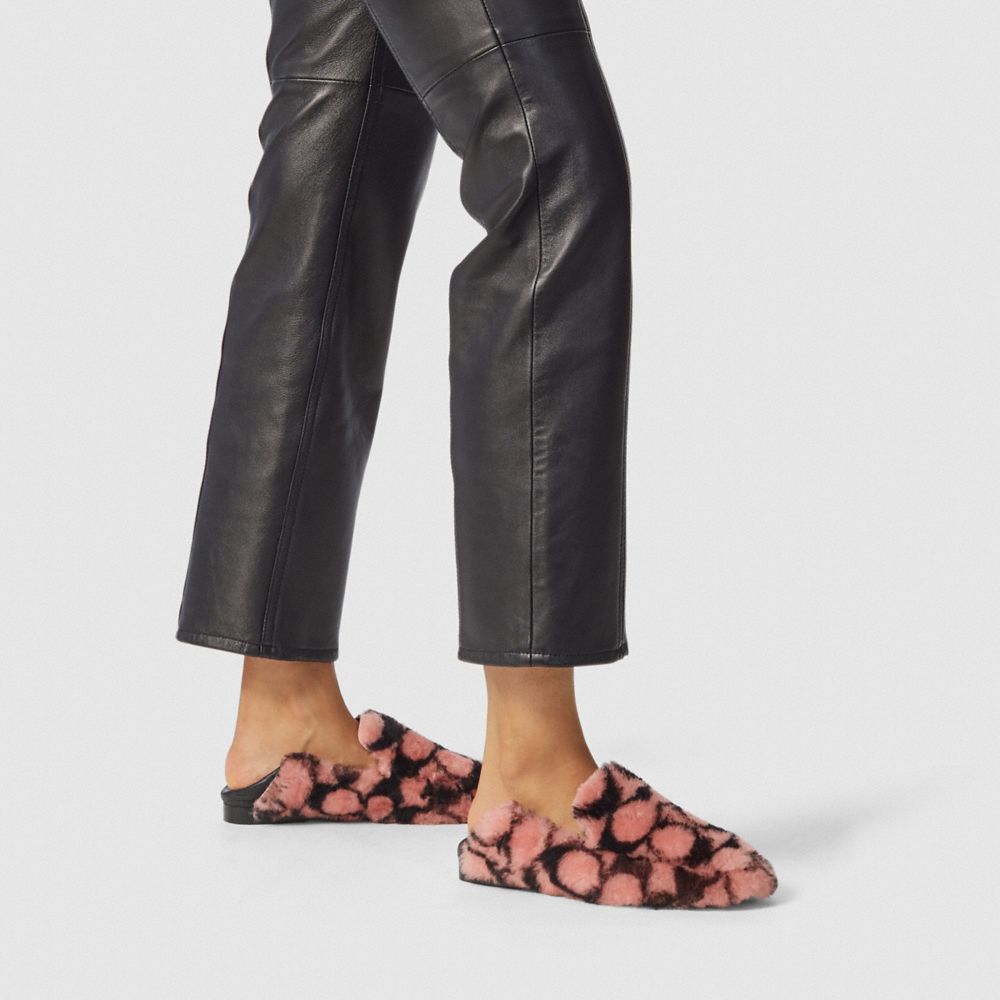 Coach Holly Slipper Light Pink/Black  Alternate View 4